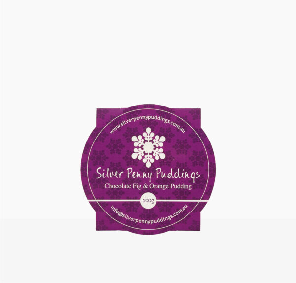 Silver Penny Chocolate, Fig & Orange Pudding - 100g