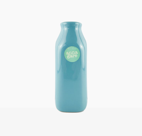 Blue Ceramic Bottle