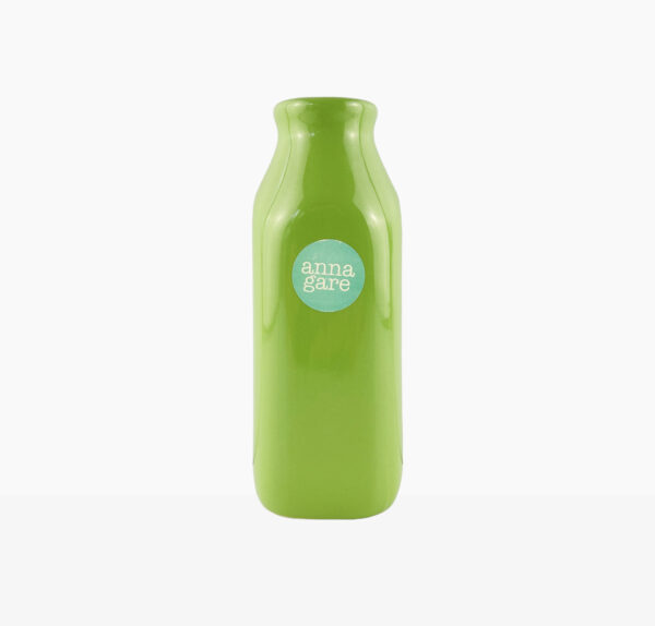 Green Ceramic Bottle