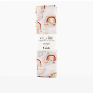 Rainbow Muslin Wrap ES Kids