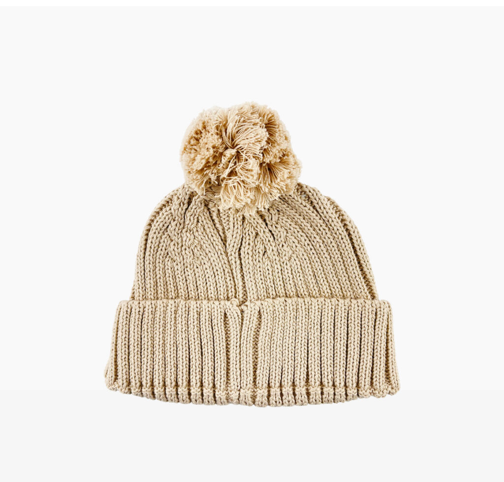 Knitted Baby Beanie Earth