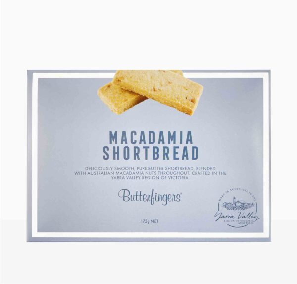 Butterfingers Macadamia Shortbread