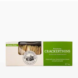 Rosemary Guten Free Crackerthins Valley Produce Co