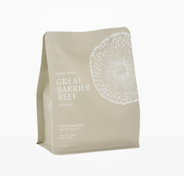 Great Barrier Reef Bath Salts pouch