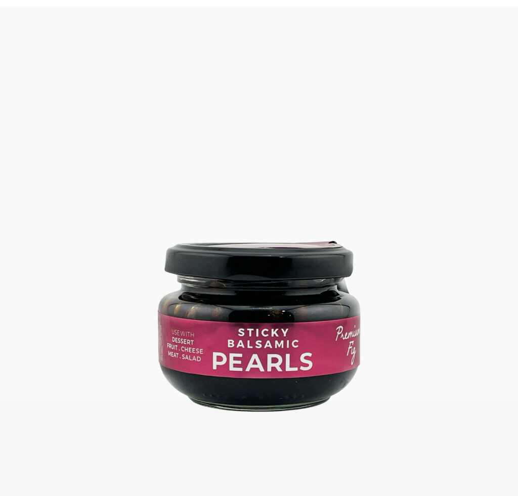 Sticky Balsamic Fig Pearls