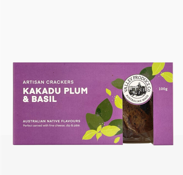 Kakadu Plum & Basil Artisan Crackers