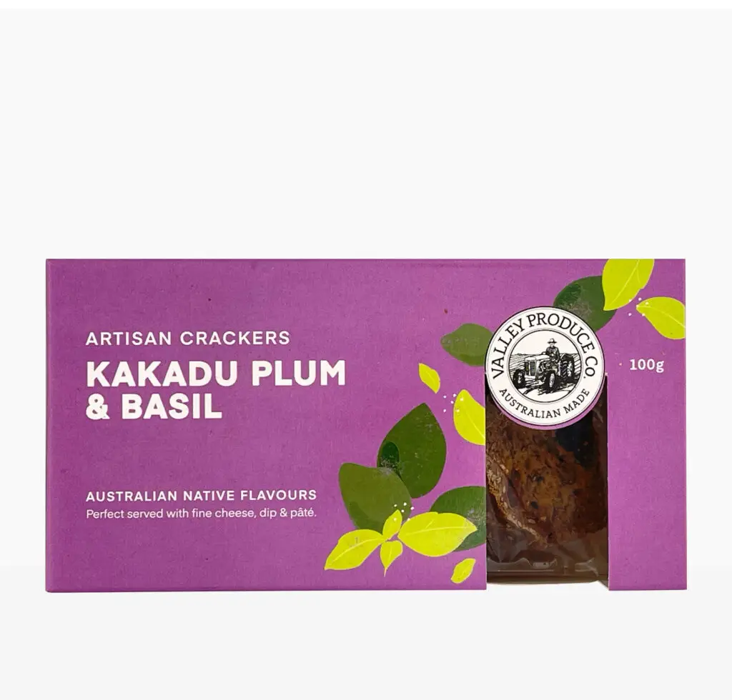 Kakadu Plum & Basil Artisan Crackers