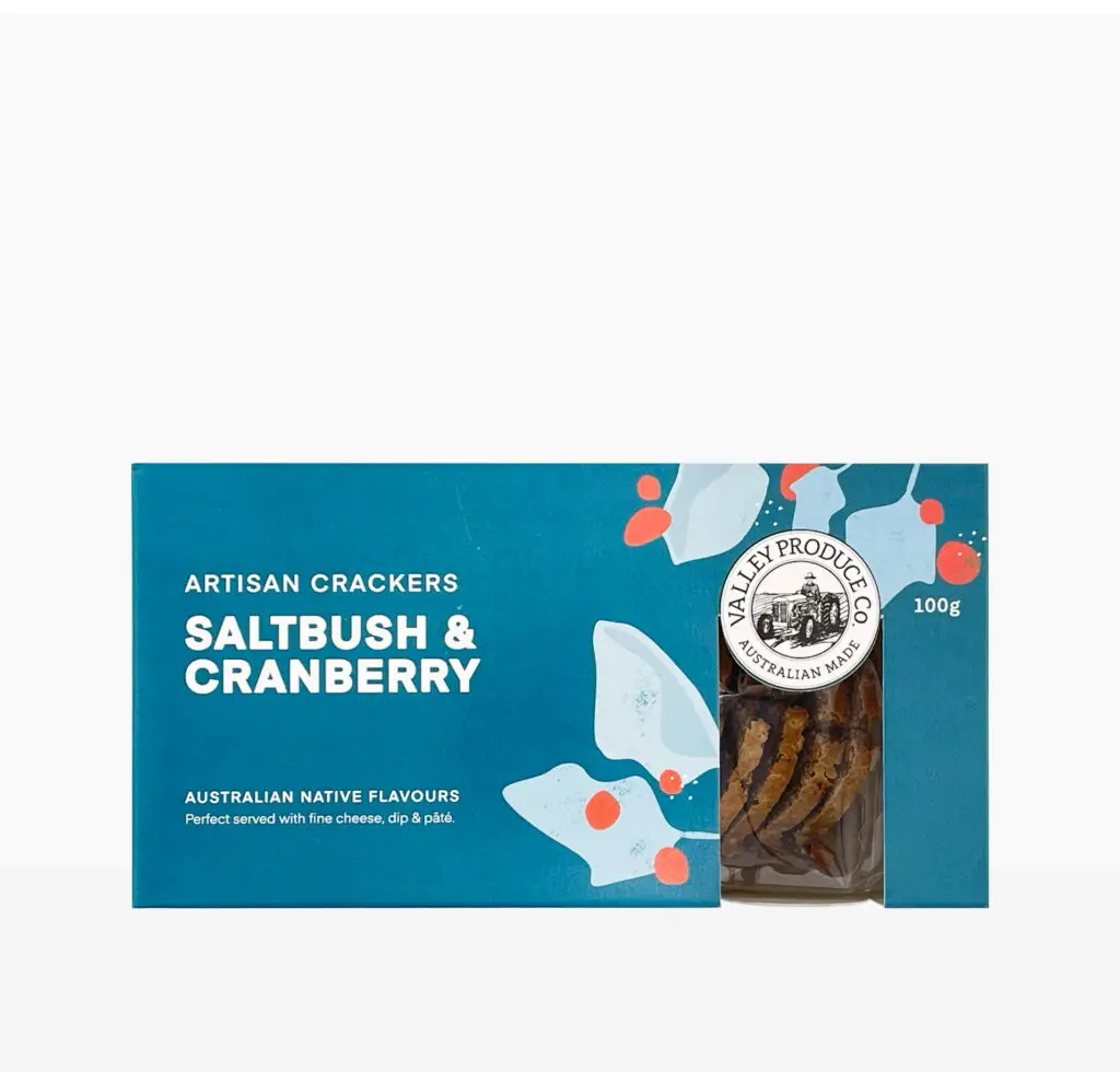 Saltbush & Cranberry Artisan Crackers