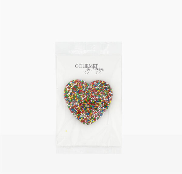Chocolate Freckle Heart 25g