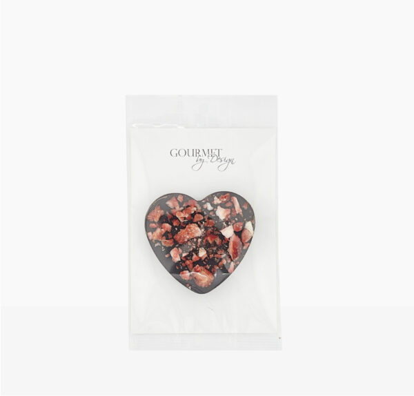 Strawberry Dark Chocolate Heart