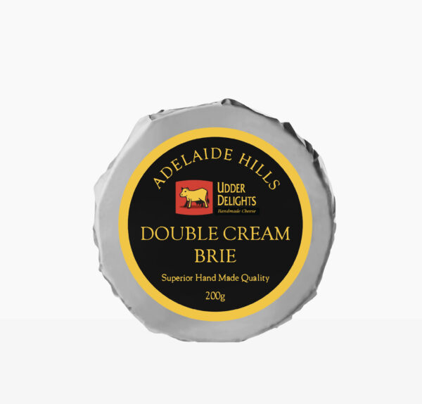 Udder Delights Double Cream Brie