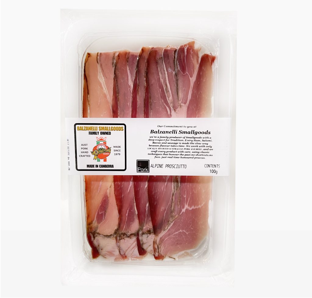 Balzanelli Alpine Prosciutto 100g