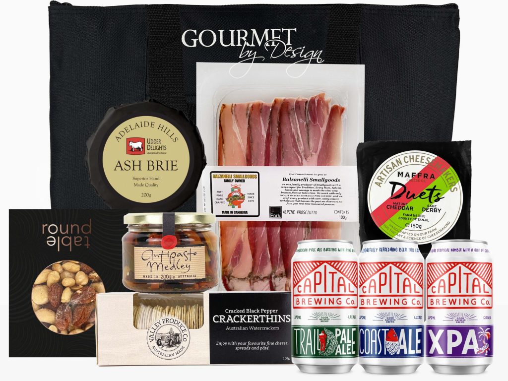 Market Deli & Beers Tote Hamper (Canberra Only Delivery)