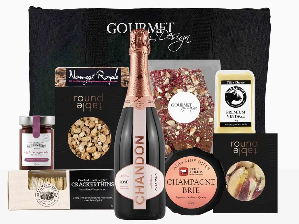 Rose Sparkling Cheese Hamper