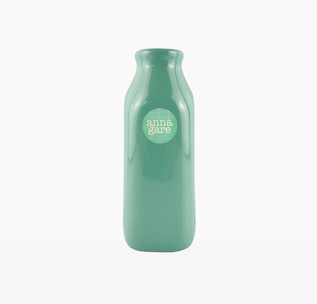 Turquoise Ceramic Bottle