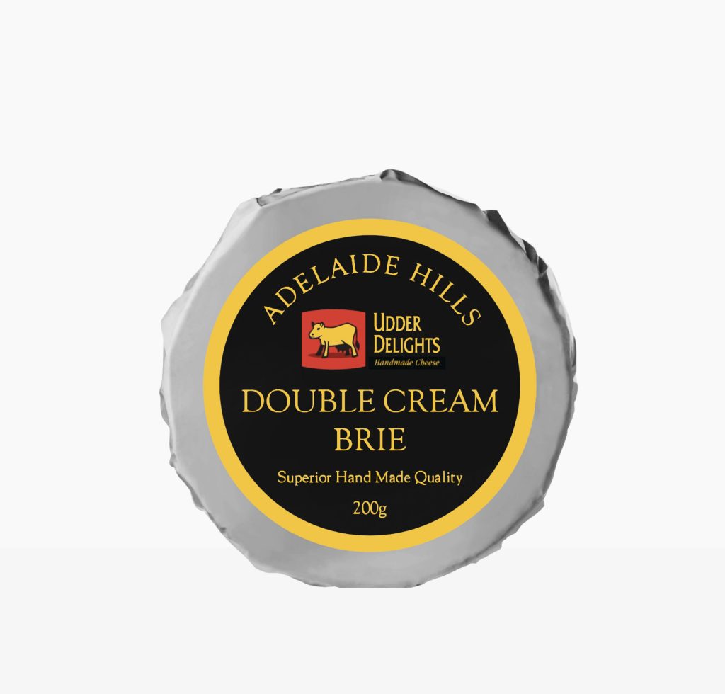 Udder Delights Double Cream Brie
