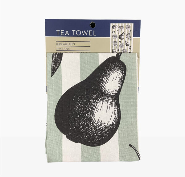 Fig & Pear Tea Towel