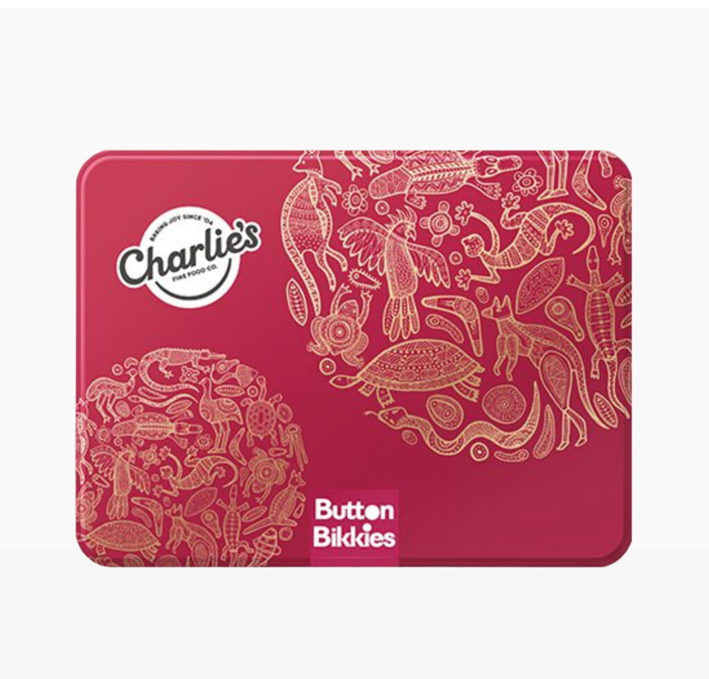 Button Bikkies Tin