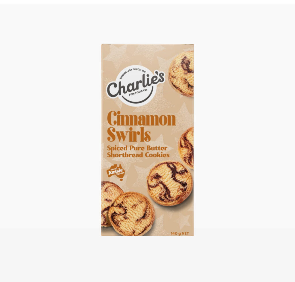 Cinnamon Swirl Shortbread