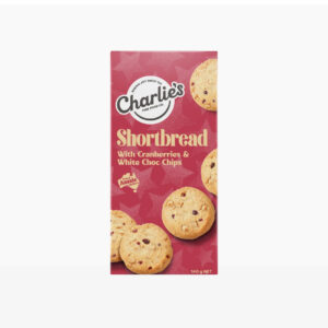 Cranberry & White Choc Shortbread