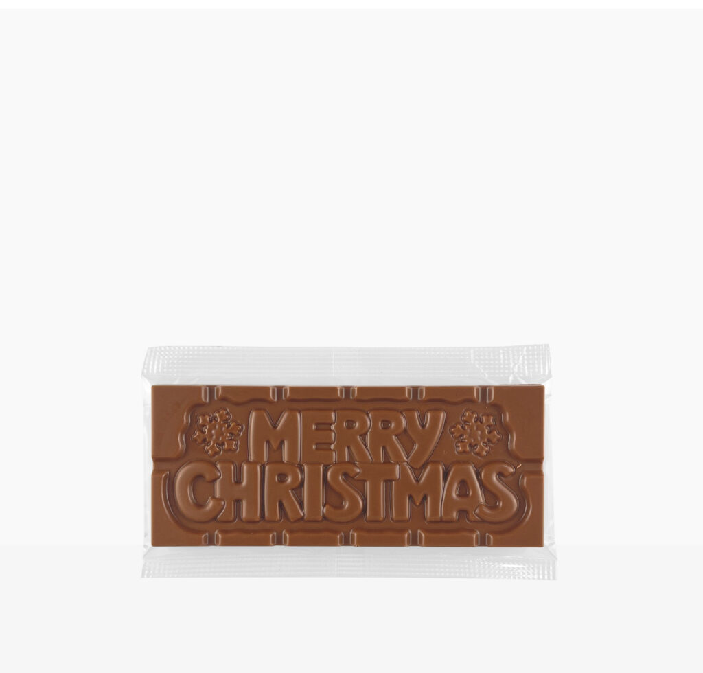 Merry Christmas Chocolate Bar