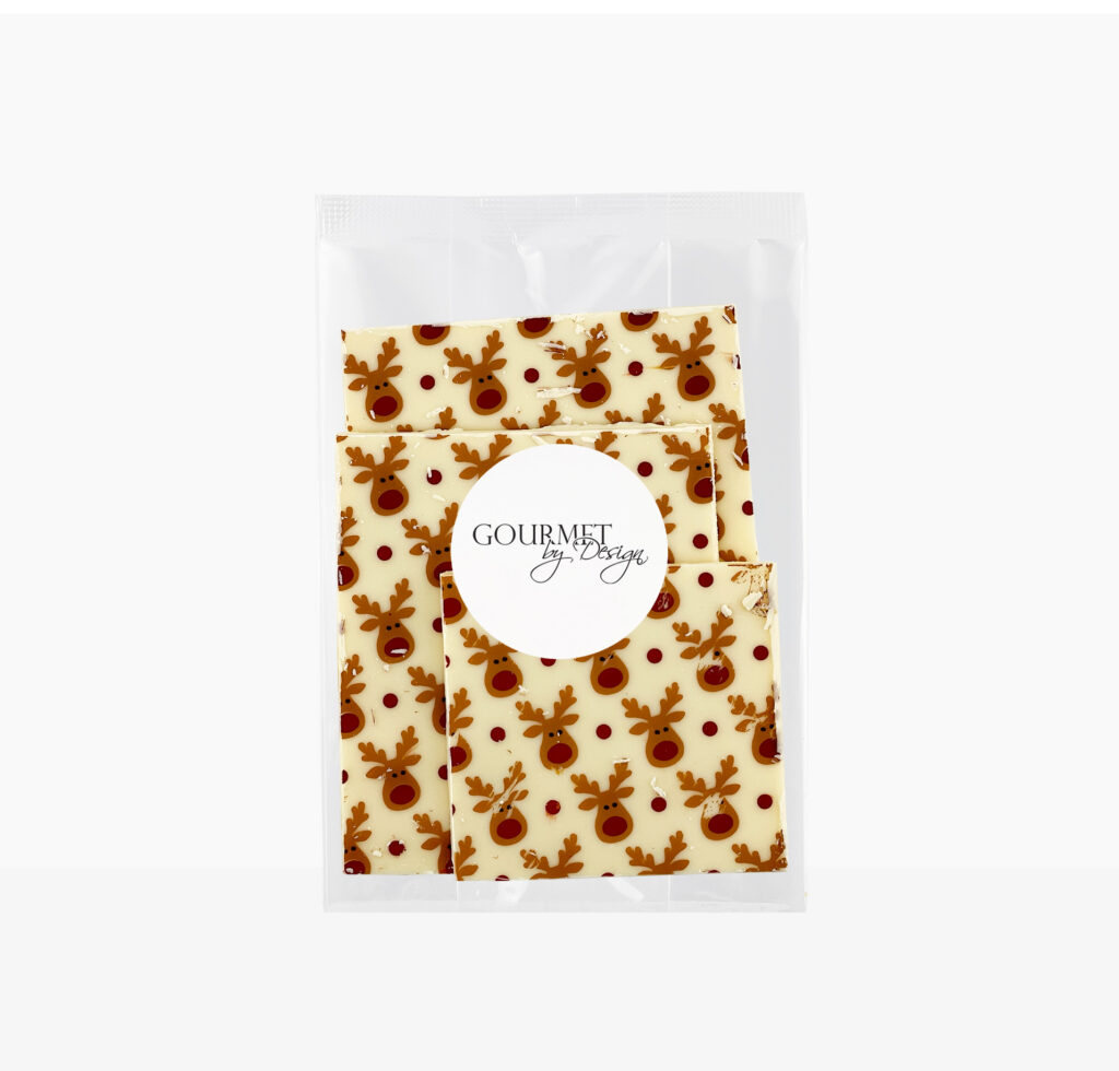 White Chocolate Reindeer Bark